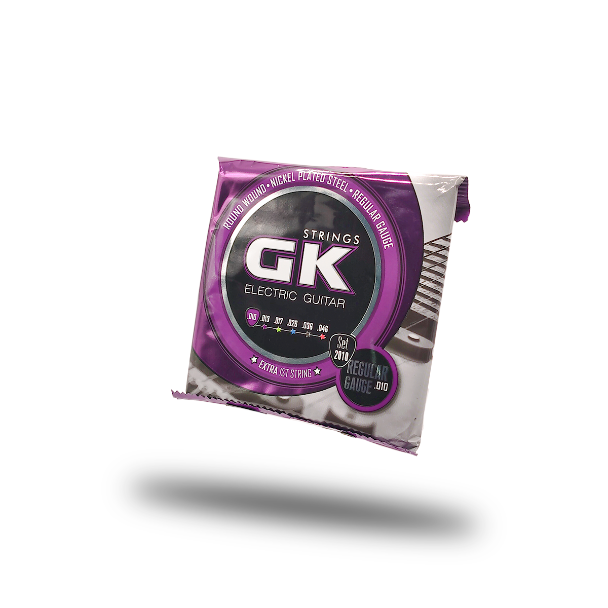SET DE CUERDAS NICKEL GK GUIT-ELECTRICA CALIBRE 0.10