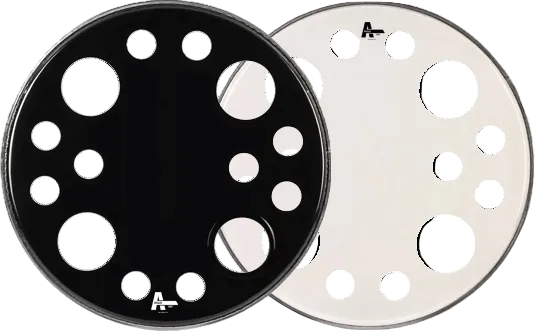 PARCHE 20" ORBIT DOBLE CAPA TRANSPARENTE/BLANCO