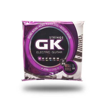SET DE CUERDAS NICKEL GK GUIT-ELECTRICA CALIBRE 0.10