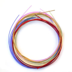 SET DE CUERDAS DE NYLON P/GUITARRA ACUSTICA DE COLORES
