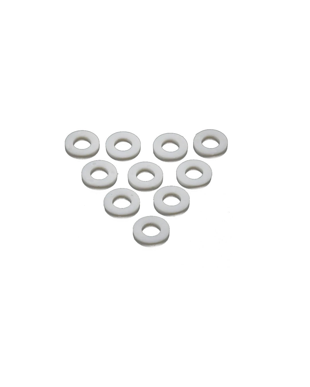 ARANDELA NYLON P TORNILLO TAMBOR BLANCA (20 PIEZAS)