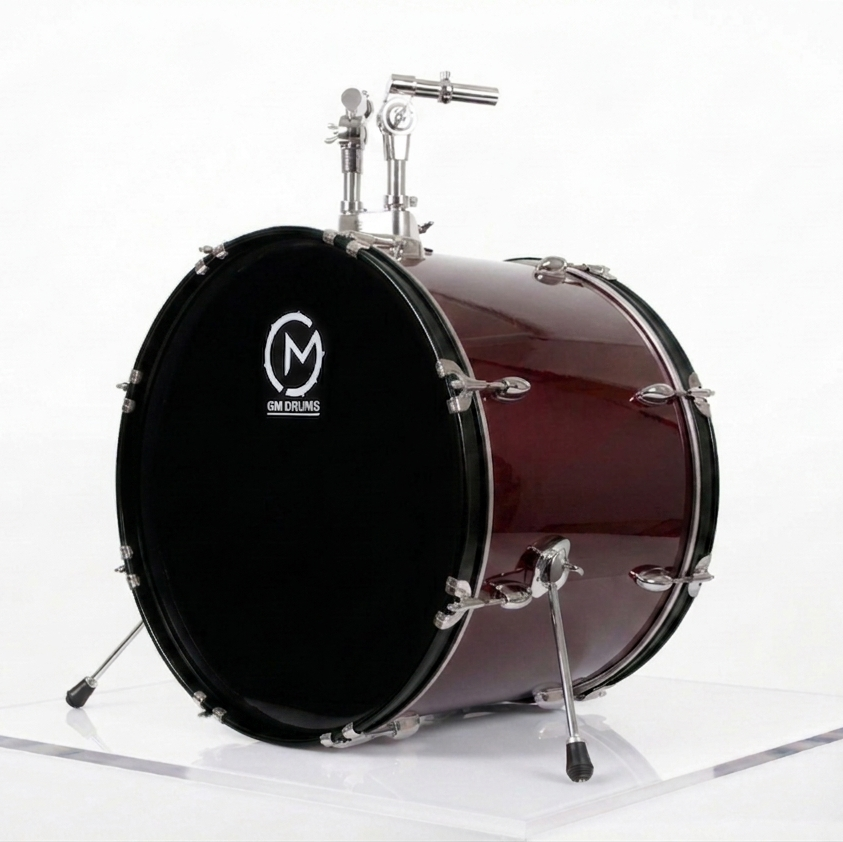 BATERIA GM DRUMS VINO DE 5 PZAS
