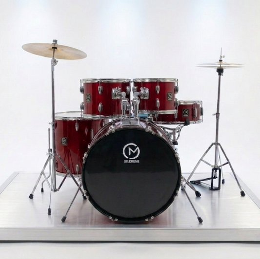 BATERIA GM DRUMS VINO DE 5 PZAS