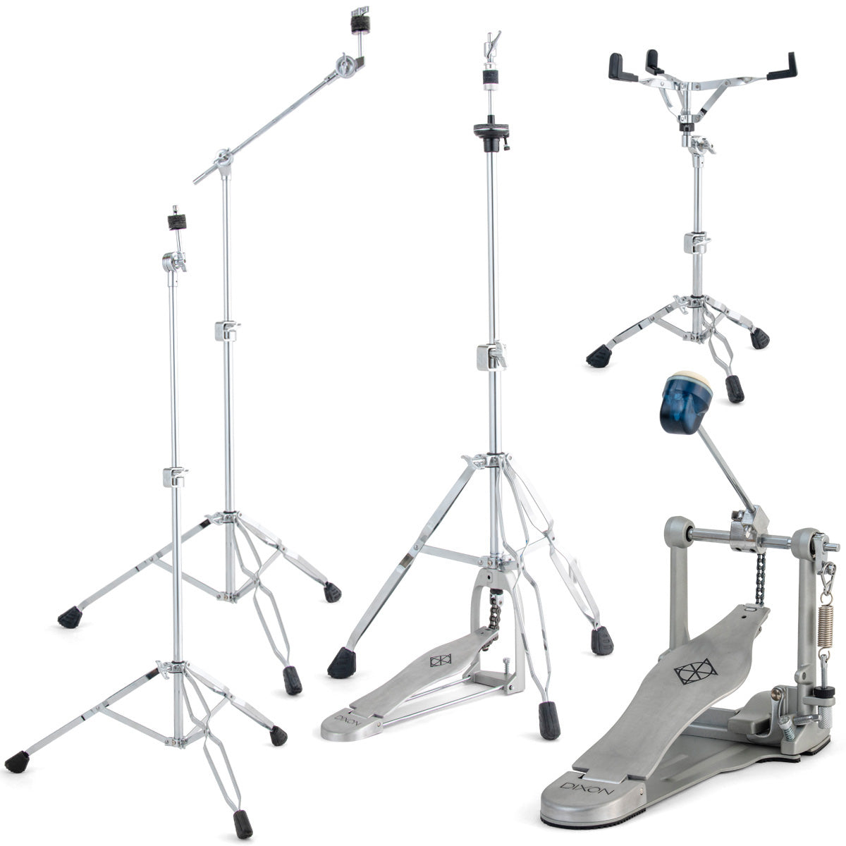 HARWARE; PEDAL DE BOMBO, STANDS DE CONTRATIEMPO