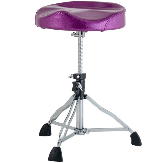 ASIENTO PARA BATERIA,TIPO MOTOCICLISTA,COLOR ROSA