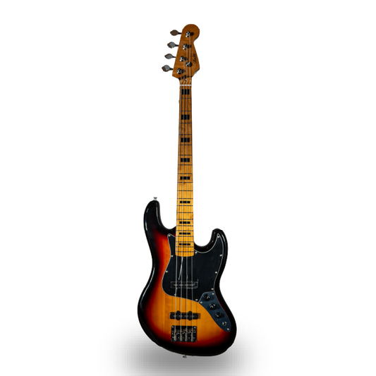 BAJO ELECTRICO 4 CUERDAS, TRASTES/PASTILLAS/