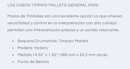 Timpani Mallets -General