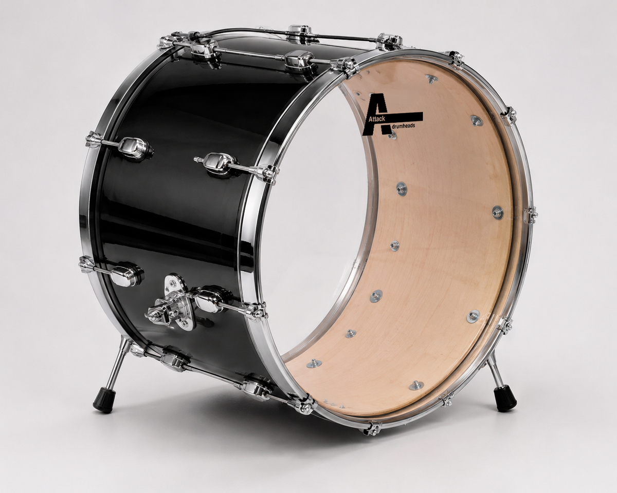 PARCHE DE 24" SMOOTH WHITE 1 CAPA,(TAMBORA)
